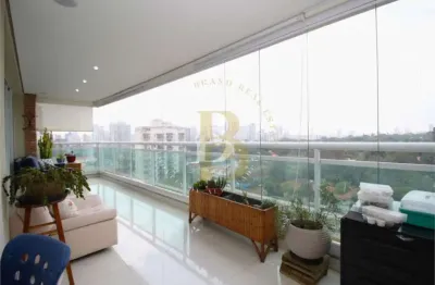 Apartamento a venda no grand art brooklin, 240m², 4 suítes, 4 vagas.