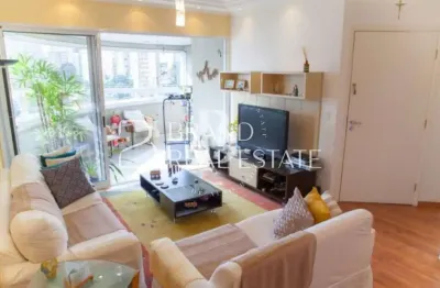 Apartamento com 115m², 3 suítes e 3 vagas vista permanente no Brooklin.