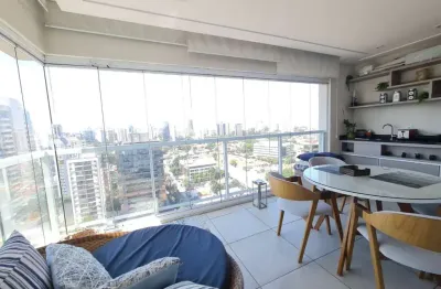 Apartamento com 70 m² - 2 quartos sendo 1 suíte à venda - brooklin - sp
