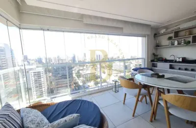 Apartamento com 70 m² - 2 quartos sendo 1 suíte à venda - brooklin - sp