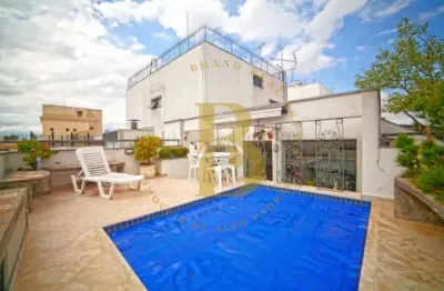 Cobertura á venda de 186 m², com 3 quartos e 2 vagas  bairro perdizes.