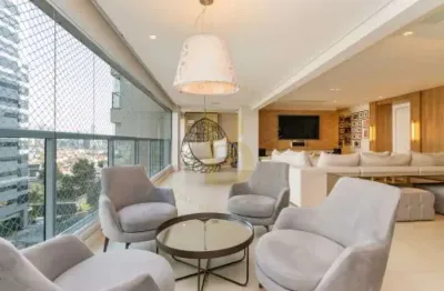 Apartamento com 250 m², 4 quartos sendo 4 suítes à venda no chácara santo antônio .