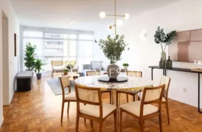 Apartamento com 140 m², 2 quartos sendo 1 suíte à venda no bairro jardim paulista.