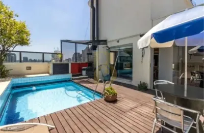 Cobertura duplex com 220 m², 3 quartos sendo 2 suítes à venda no bairro vila clementino.