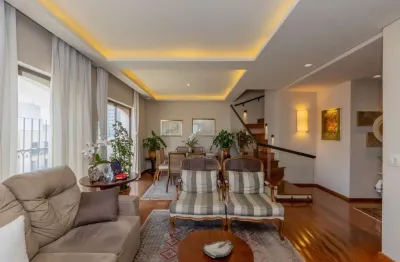 Cobertura com 275 m², 3 quartos sendo 2 suítes à venda no bairro brooklin.