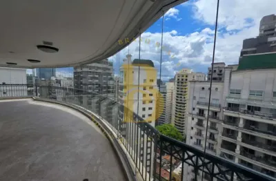 Apartamento á venda de 440 m²,  4 suítes e 5 vagas no itaim bibi.