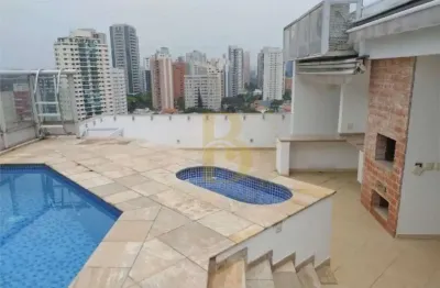 Cobertura com 530m², 5 quartos sendo 4 suítes à venda no bairro campo belo.