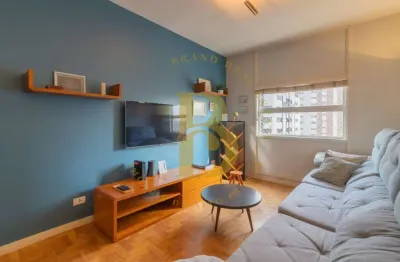 Apartamento reformado á venda de 81m²,com 2 quartos no centro do itaim bibi sp