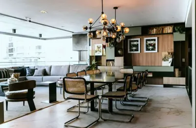 Apartamento de 197m2, 4 suítes, 3 vagas, depósito privativo no brooklin