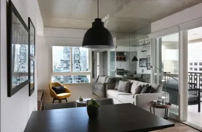 Apartamento com 1 quarto à venda na Rua Jean Peltier, 311, Cidade Monções, São Paulo