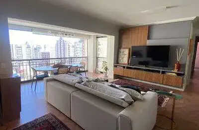 Apartamento com 4 quartos à venda na avenida jurema, 200, moema, são paulo, 137 m2 por r$ 2.850.000