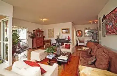 Apartamento com 4 quartos à venda na alameda dos aicás, 927, moema, são paulo, 195 m2 por r$ 3.000.000