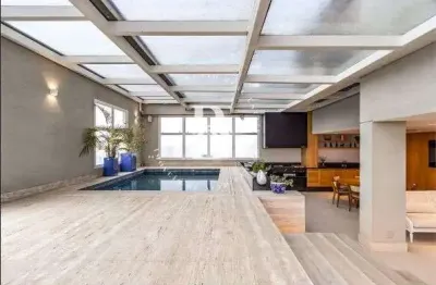 Cobertura com 5 quartos à venda na avenida divino salvador, 651, moema, são paulo, 531 m2 por r$ 20.500.000