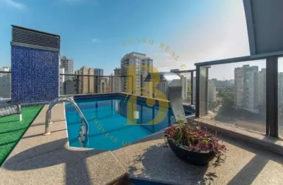 Cobertura triplex de 911m²  para locação, com lazer privativo no brooklin