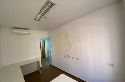 Sala comercial reformada com 34 m², 1 vaga, ar-condicionado