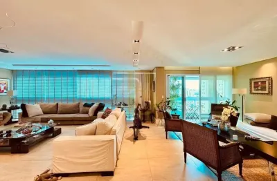 Apartamento á venda no vogue alphaville, andar alto, 4 suítes, 4 vagas, depósito, 253m².