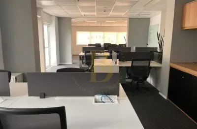 Conjunto comercial na Vila Olímpia com 100m² e 3 vagas de garagem