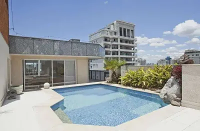 Cobertura com 520 m², 4 quartos sendo 3 suítes à venda no bairro moema índios.