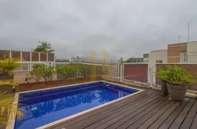 Cobertura com 315 m², 4 quartos sendo 4 suítes à venda no bairro granja julieta.