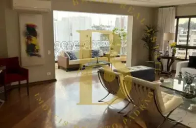 Apartamento á venda com 290 m², 4 suítes e 3 vagas, no  real parque.