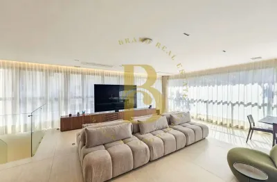 Apartamento garden  á venda, mobiliado, 328m², 3 suítes, 4 vagas,  a 500m² do parque do ibirapuera.