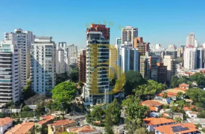 Cobertura duplex nova á venda em higienópolis, 507m², 4 suítes, 5 vagas.
