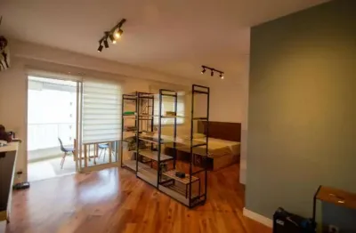 Apartamento mobiliado para locação de 47m², com 1 suíte e 1 vaga no brooklin