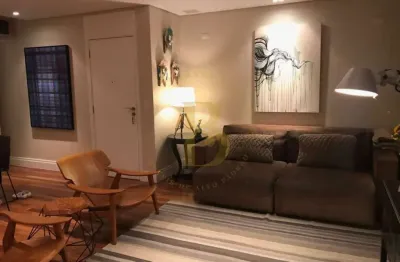 Apartamento com 100 m², 2 quartos sendo 1 suíte à venda no bairro brooklin.