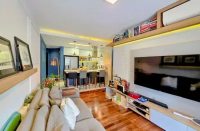 Apartamento á venda de 75m² privativos, com 2 dormitórios e 1 vaga no brooklin