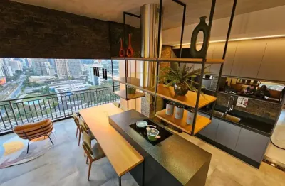 Apartamento para locação reformado e mobiliado próximo a berrini.