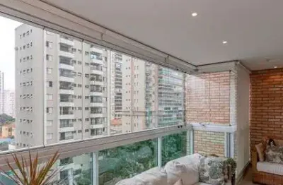 Apartamento com 150 m², 3 quartos sendo 3 suítes à venda no bairro brooklin.