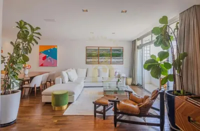 Apartamento á venda com 195 m², 3 quartos sendo 2 vagas à no bairro jardim paulistano.