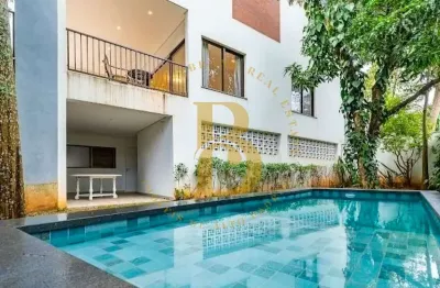 Casa mobiliada á venda com 4 suítes e vista no rooftop, no alto da boa vista. 689m², 4 vagas .