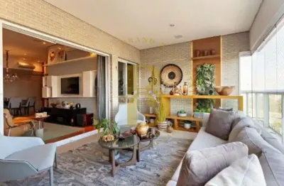 Apartamento á venda com 163m², 4 quartos e 4 vagas de garagem no campo belo