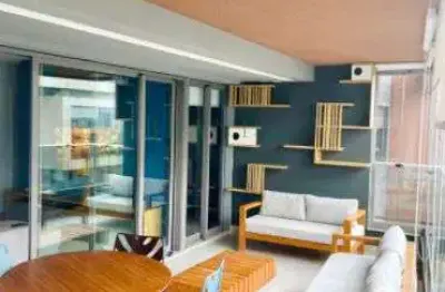 Apartamento a venda no habitarte 2, brooklin, andar alto, 128m², 2 suítes, 2 vagas.