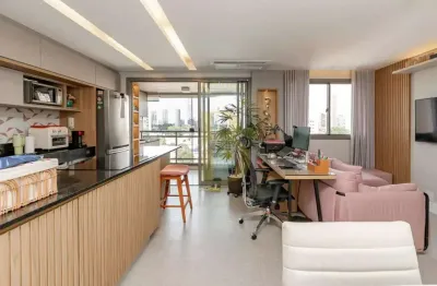 Apartamento mobiliado e reformado com 1 suíte para locação próximo a berrini.