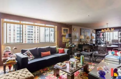 Apartamento de 192m² à venda no jardim paulista com 3 quartos (1 suíte) e 1 vaga de garagem.