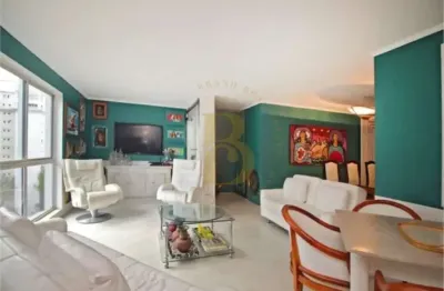 Apartamento de 136m² à venda no jardim paulista com 3 quartos e 2 vagas de garagem.