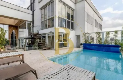 Cobertura com 820 m², 5 quartos sendo 5 suítes à venda no bairro jardim paulista.