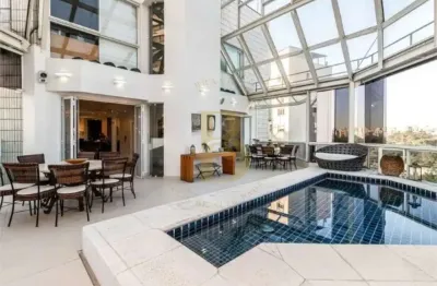 Cobertura de alto padrão à venda ? vila nova conceição | 544m² | 4 suítes | piscina privativa
