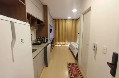 Studio mobiliado à venda em pinheiros ? 24m² com varanda | padrão hotel