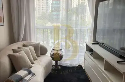 Apartamento mobiliado, próximo ao parque do povo mário na vila olimpia.