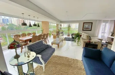 Apartamento á venda de 217m² , com 4 quartos, 3 suítes na chácara klabin