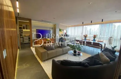 Apartamento sofisticado, com acabamentos modernos, localizado no Itaim Bibi.