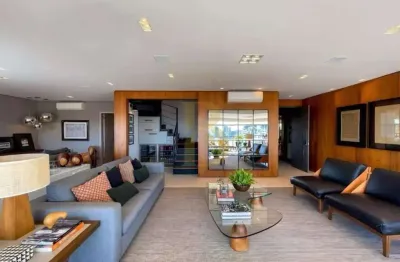 Cobertura com 358 m², 4 quartos sendo 4 suítes à venda no bairro moema.