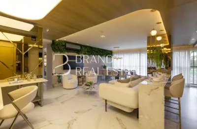 Apartamento no bairro brooklin.com 134 m² privativos, 3 suítes , 2 vagas de garagem e lazer complet