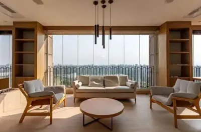 Apartamento á venda com 454 m², 4 suítes e 05 vagas no bairro ibirapuera.