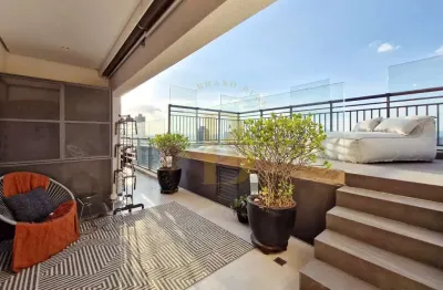 Cobertura á venda de 309m², com 04 suítes e 04 vagas em perdizes