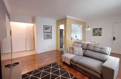 Apartamento reformado e mobiliado na vila olimpia para locação