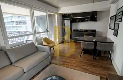 Apartamento com 63 m², 1 quarto sendo 1 suíte para alugar no bairro cidade monções.